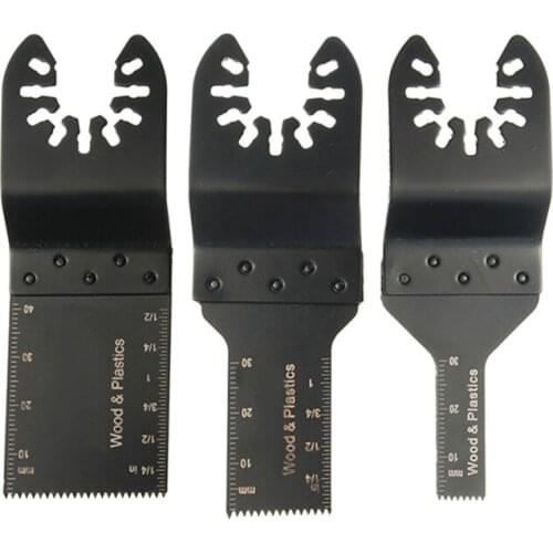 GTBL 3Pcs Multitool Saw Blade Oscillating Blade Multi Tool Circular Saw Blades Steel Cutter Diy Universal Steel Saw Blade