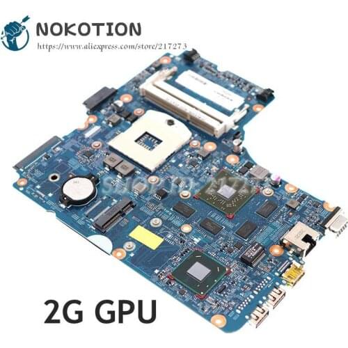 NOKOTION For HP 440 470 450 G0 Laptop Motherboard HM76 DDR3 2GB Graphics 721522-001 721522-501 721522-601 48.4YZ31.011