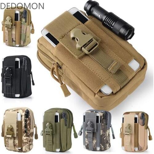 2020 Men Waist Pack Bum Bag Pouch Waterproof Military Belt Waist Packs Molle Nylon Mobile Phone Wallet Travel Accessories Tool