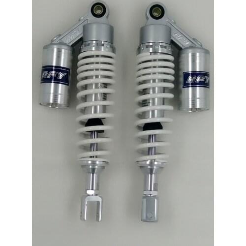 Usually 340mm Motorcycle Scooter damping Air Shock Absorbers Rear Suspension For Yamaha Suzuki HONDA CB750F SOHC white