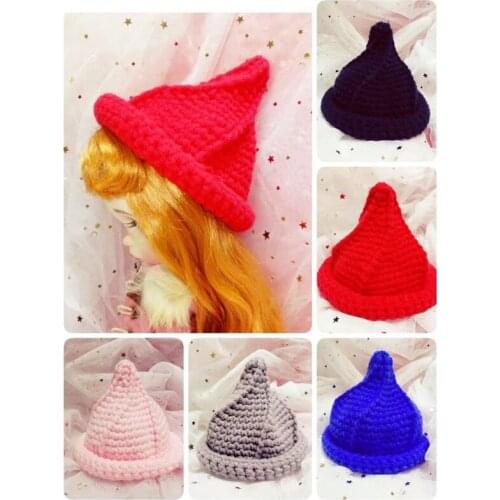 1PCS Cute Handmade Knitted Hat for Blyth Doll Accessories