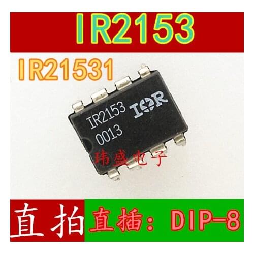 10pcs IR2153 IR21531 DIP-8 IC IR2153