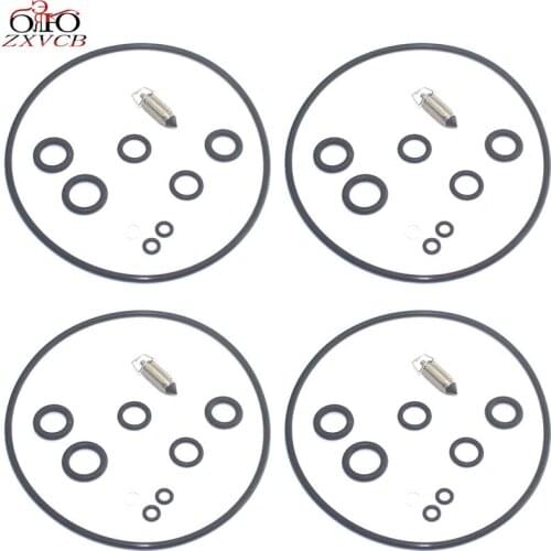 4set for VF 1100 VF1100C V65 MAGNA 1983-1986 VF1100 C 1100C V 65 Motorcycle carburetor repair kit floating needle sealing gasket