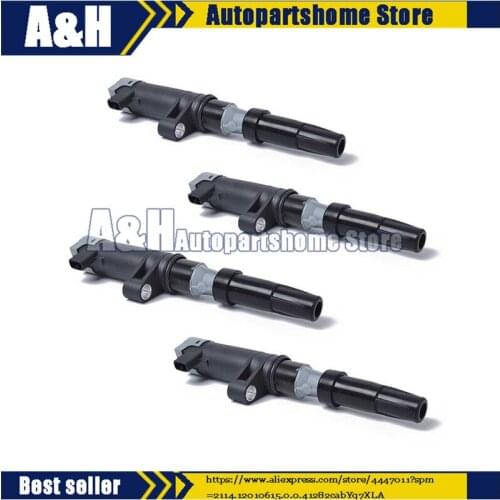 4PCS Ignition Coil 7700875000 For Renault Logan Kangoo Espace Scenic Megane Avantime Clio Laguna 7700113357 7700107177