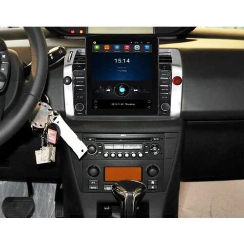 Android car gps navigation for Citroen C4 C-Triomphe C-Quatre 2004 2005 2006 2007 2008 2009 bluetooth wifi audio Tesla 2.5D unit