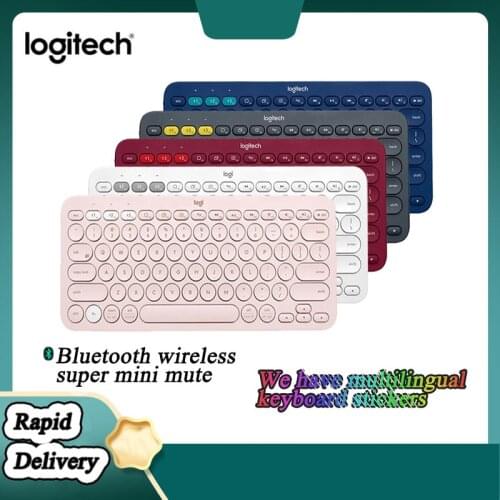 Logitech K380 multi-device wireless bluetooth ultra-thin keyboard Windows Android ios tablet laptop laptop portable keyboard