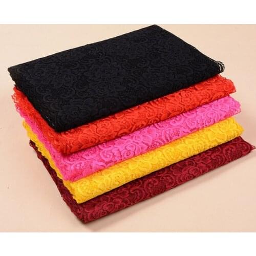 10Yards 30cm Width Elastic Lace Elastic Sewing Ribbon Lace Trim Fabric Warp Knitting DIY Garment Accessories