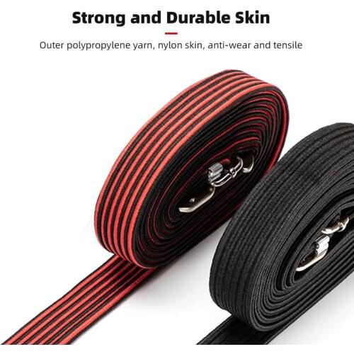 Elasticity Strap Binding Cargo Rope For Motorcycle Bicycle Trunk With Metal Buckle Tow Tie Down Strap Luggage Bag Ratchet Belt