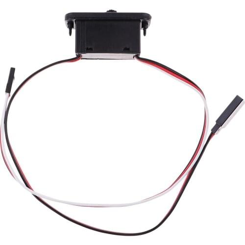On / OFF Switch FUTABA / JR Plug 25CM Cable Wire LED Plug on