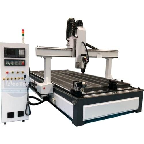 Hot Selling Wood Carving Machine 4 axis Cnc Router Wood Machine Syntec 21Ma Controller Cnc Router