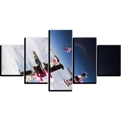 Home Art Posters Anime Scenery HD 5 Pieces Decoration for Room Decor Posters Wall Art Wall Paintings Home Decor Anime Poster