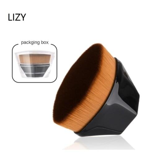 LIZY Foundation Brush Powder Bb Cream Traceless Makeup Brush Short Handle Soft Hair Liquid Powder Blusher Makeup Brushes