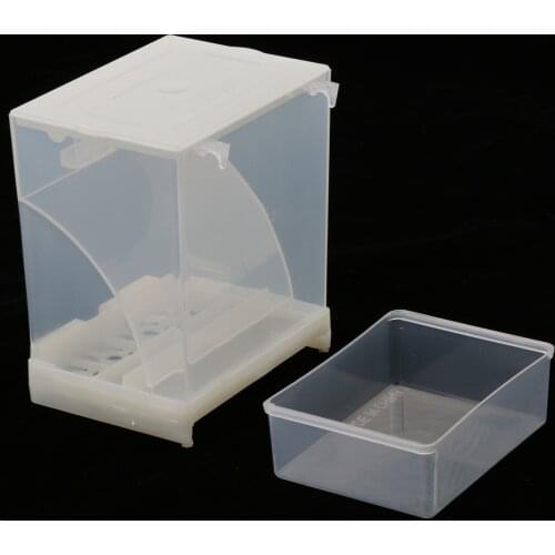 Bird Food Feeding Seed Automatic Feeder Water Dispenser Food Container for Parrot Budgies Parakeet Cockatiels Conure Lovebirds