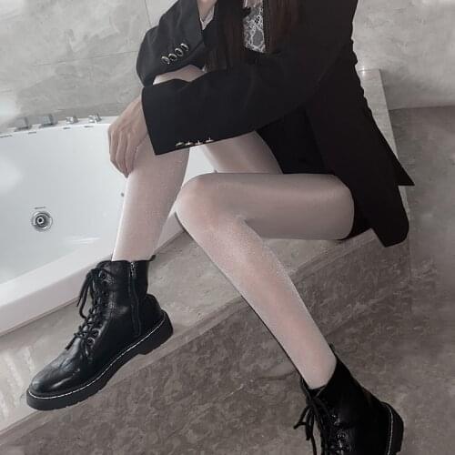 Beauty Leg Shiny Silk Stockings Womens Pantyhose Gothic Summer Fashion Style Tights Silky Ladies Underwear Lolita Sexy Costumes