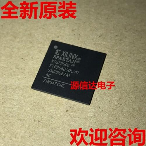 Real picture shooting of new original XC3S250E-4FTG256C BGA-256 programmable logic chip