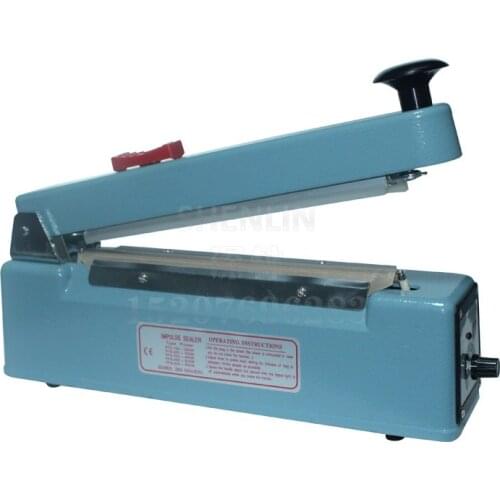 SFC200 Manual Bag Sealing Handle Bar Sealer Impulse Packing Film Sealing Tool Plastic Pouch Packer Aluminum Foil Packaging SHENL