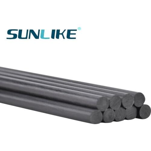 3pcs Carbon Fiber Rods With A Length Of 500mm And A Diameter Of 1mm to 12mm For RC Model Parts