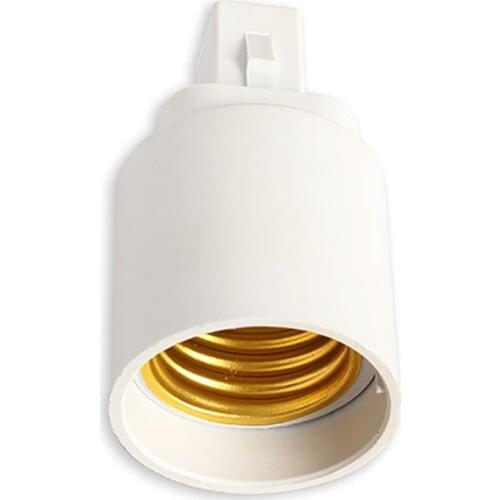 Highquality G24 To E27 Lamp Base Extender Lamp Holder Converter E27 Flame Retardant Lamp Socket Adapter For Light Bulb