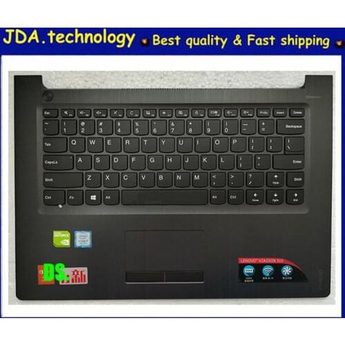 Wellendorff Geniues for Lenovo IdeaPad 310-14ISK US Keyboard Palmrest Bezel Upper Case Cover with Touchpad