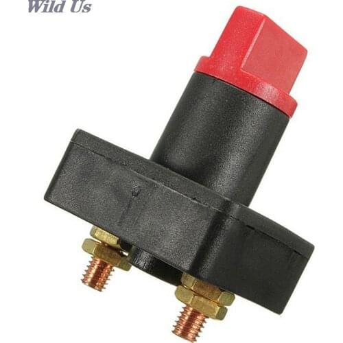 1pc Car Truck Boat Camper Battery Isolator Disconnect for All Cars Switches & Relays Cut Off Power Kill Switch 12V