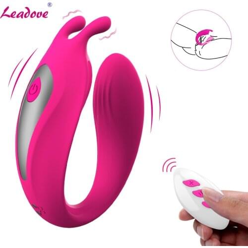 12 Speeds G Spot Vibrators Clitoral Nipple Vagina Massager Clitoral Stimulation Adult Sex Toys with Dual Motors for Women TD0289