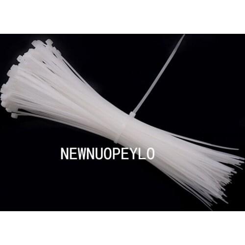 250Pcs Nylon Cable Self-locking Plastic Wire Zip Ties Set 3*100/150 4*200/250 MRO & Industrial Supply Fasteners & Hardware Cable