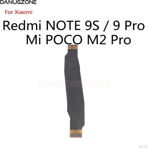 30PCS/Lot For Xiaomi Redmi NOTE 9S 9 Pro LCD Display Main Board Connect Cable Motherboard Flex Cable