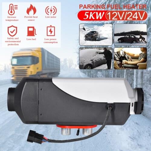 5KW 12V/24V Air Autonomous Diesel Heater Car Heater Parking Heat With Remote Control For RV Motorhome Trailer Trucks Boat Car