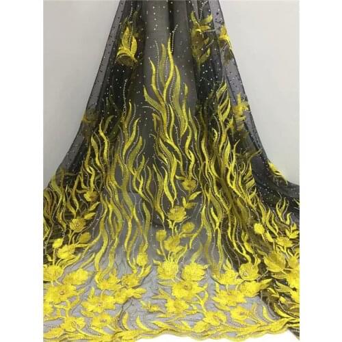 New arrival Africa Tulle Lace fabric for party dress high quality french dentelle women sew lace DIY wedding/evening dresses