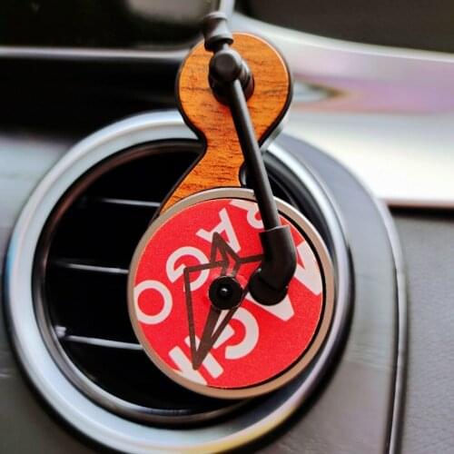 Record Player Car Air Freshener Perfume Clip Vintage Spin Phonograph Air Vent Outlet Aromatherapy Clip Car Interior Accessories