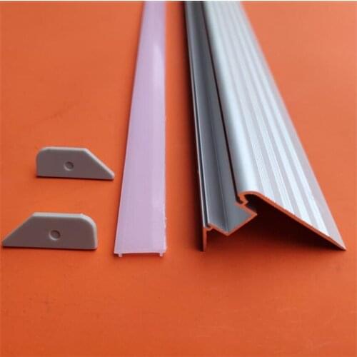 Free shipping 6063 Series Grade Aluminum Profile For Kitchen Cabinet And Led Strip 2m/pcs 90m/lot
