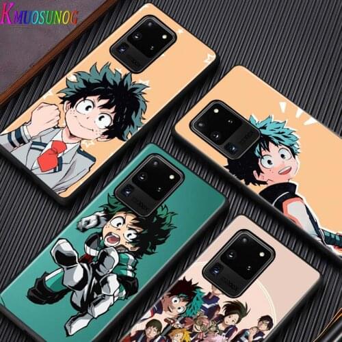 My Hero Academia for Samsung Note 20 S20 FE Lite Ultra Plus A91 A81 A71 A51 A41 A31 A21 A11 A12 A42 A01 Phone Case