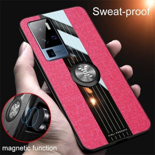 Funda Ultrathin Cover for VIVO X50 Pro Plus X51 5G X 50 VIVOX50 X50Pro New Arrival Phone Case with Ring Stand Shockproof TPU Gel