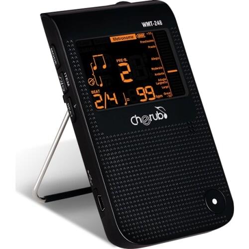 Cherub WMT-248 Accurate Rhythm Multifunction Electronic Metronome Music Rhythm Machine Playing The Piano Metronome