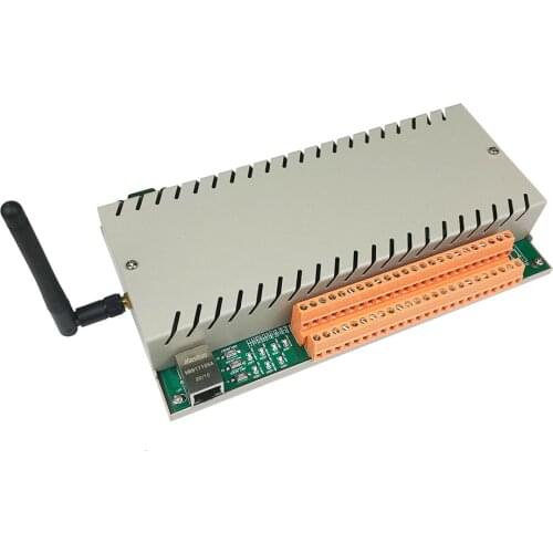 Kincony H16B Ethernet/WiFi TCP Relay Switch Web Server Controller Smart Home Assistant Automation Module System LAN WAN Domoticz