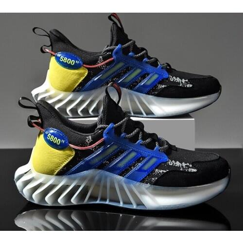 Men Running Shoes Blade Sneakers High Quality Outdoor All-Match Light Breathable Sport Athletic Shoes Zapatos De Hoja