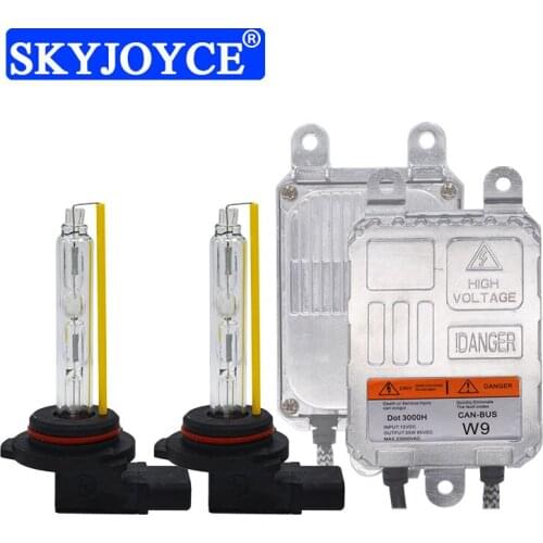 SKYJOYCE 55W Canbus Xenon Kit H1 H3 H7 H11 9012 D2H 5500K HID Lamp Bulb AC 12V Slim EMC Error Free Ballast Car Light Retrofit