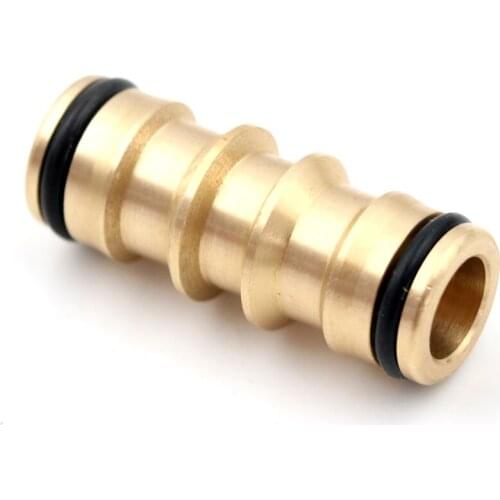 4.6mm x 1.8mm Brass Quick Hose Pipe Joint Connector Male to Male 1/2" Garden Pipe Extension Whosesale