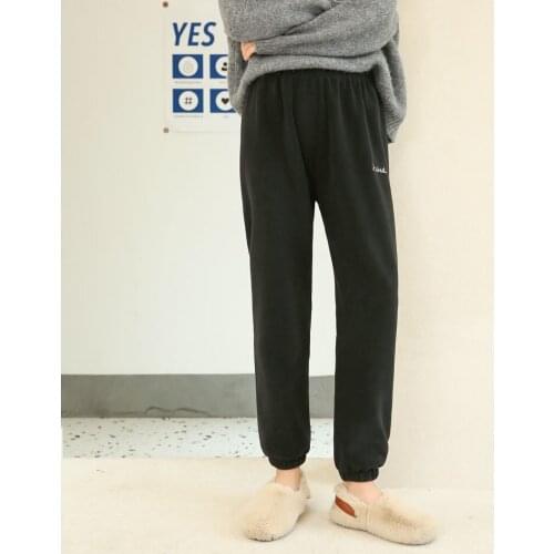 Женские флисовые брюки Lingnaxuan China At AliExpress