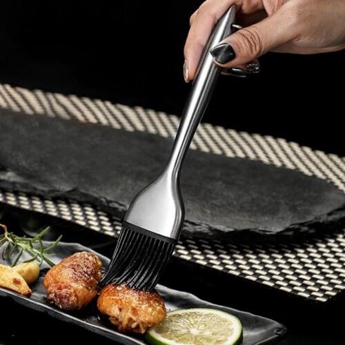 Small Oil Brush Barbecue Brush Food Grade Silicone Barbecue Brush Baking Brush Seasoning Brush