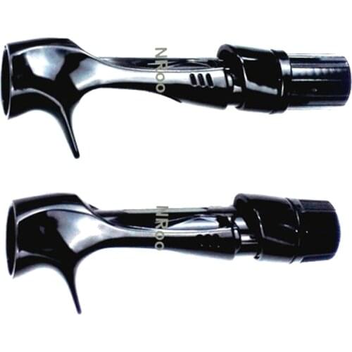 NooNRoo PCS #16 Reel Seat Bright Black Color DIY Reel Seat Repair fishing Rod Components 2PCS