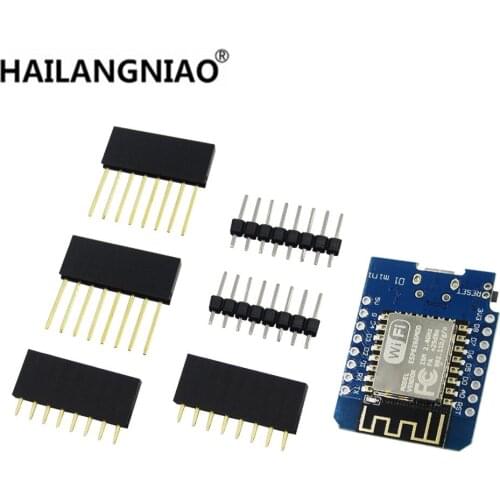 New 5pcs D1 mini - Mini NodeMcu 4M bytes Lua WIFI Internet of Things development board based ESP8266