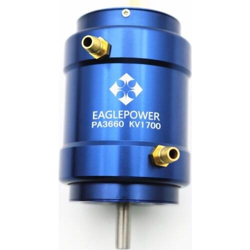 E-Power PA3660 1460kv 1700kv 2050kv Brushless Motor With Water-Cooled Shell 6-Pole RC Electric Boat Brushless Motor For RC Boat
