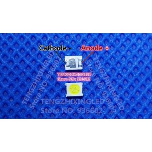 For LED LCD TV Application LCD TV Backlight 1W 6V 3528 2835 118LM Cool white LED Backlight