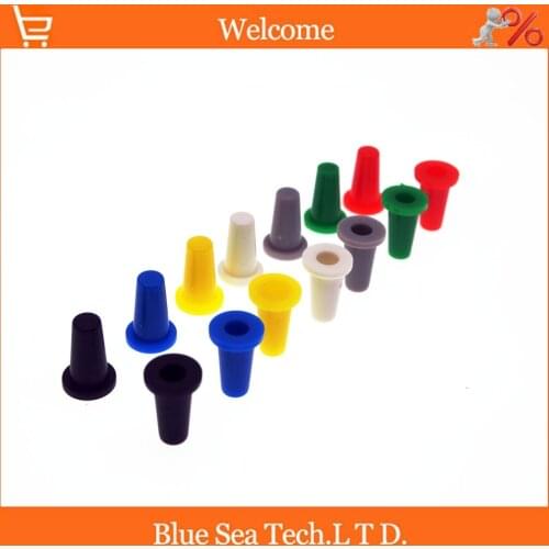 200PCS Tactile Push Button Switch Momentary Tact Cap 6*6mm Micro switch button,7 colors,Parcel is not include the switch