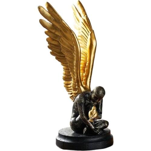 Nordic style angel character ornaments living room porch bedroom TV cabinet desktop creative decorations crafts gifts