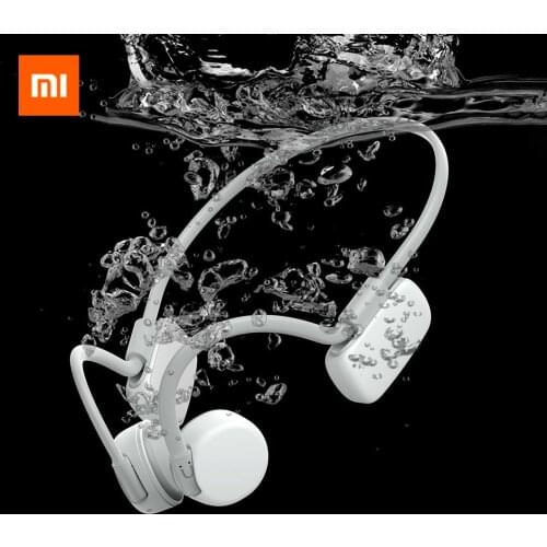 Elephant Nose BH818 IPX6 Waterproof Bone Conduction Headphones MP3 Music Player Bluetooth 5.0 Sport Neckband with Microphone