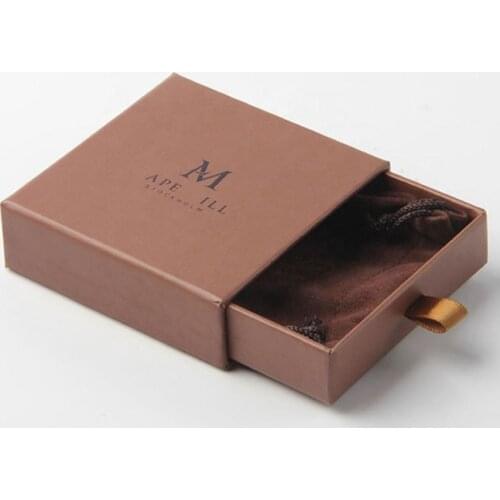 High Quality Paper Drawer Box Gift Luxury Box wooden gift box