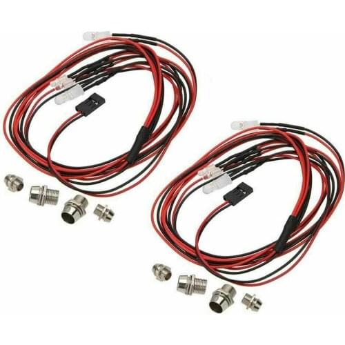 1/10 1/8 1/16 RC Model Drift Car LED Night 5mm & 3mm headlamps headlights LED Light