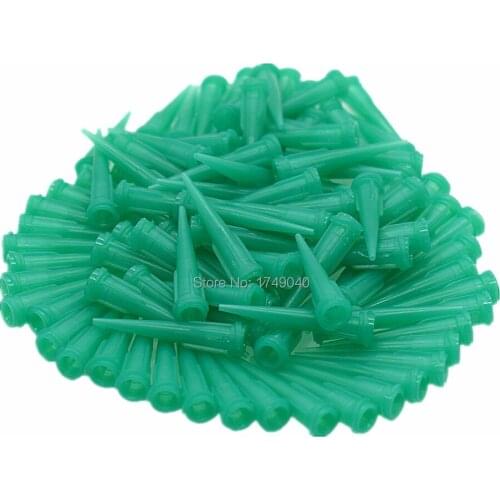 100pcs Tapered Plastic Needle 18G Blunt Tips Glue Dispensing Needle Tips Glue Sealants Adhesive Dispenser Tapered Needles Set